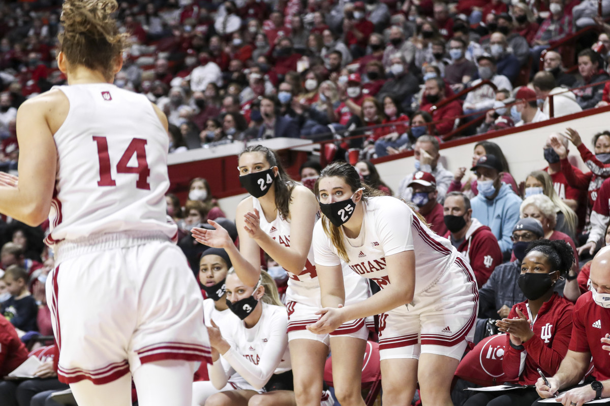 Indiana's Women's Basketball Team Resumes Play After an 8-Day Break ...