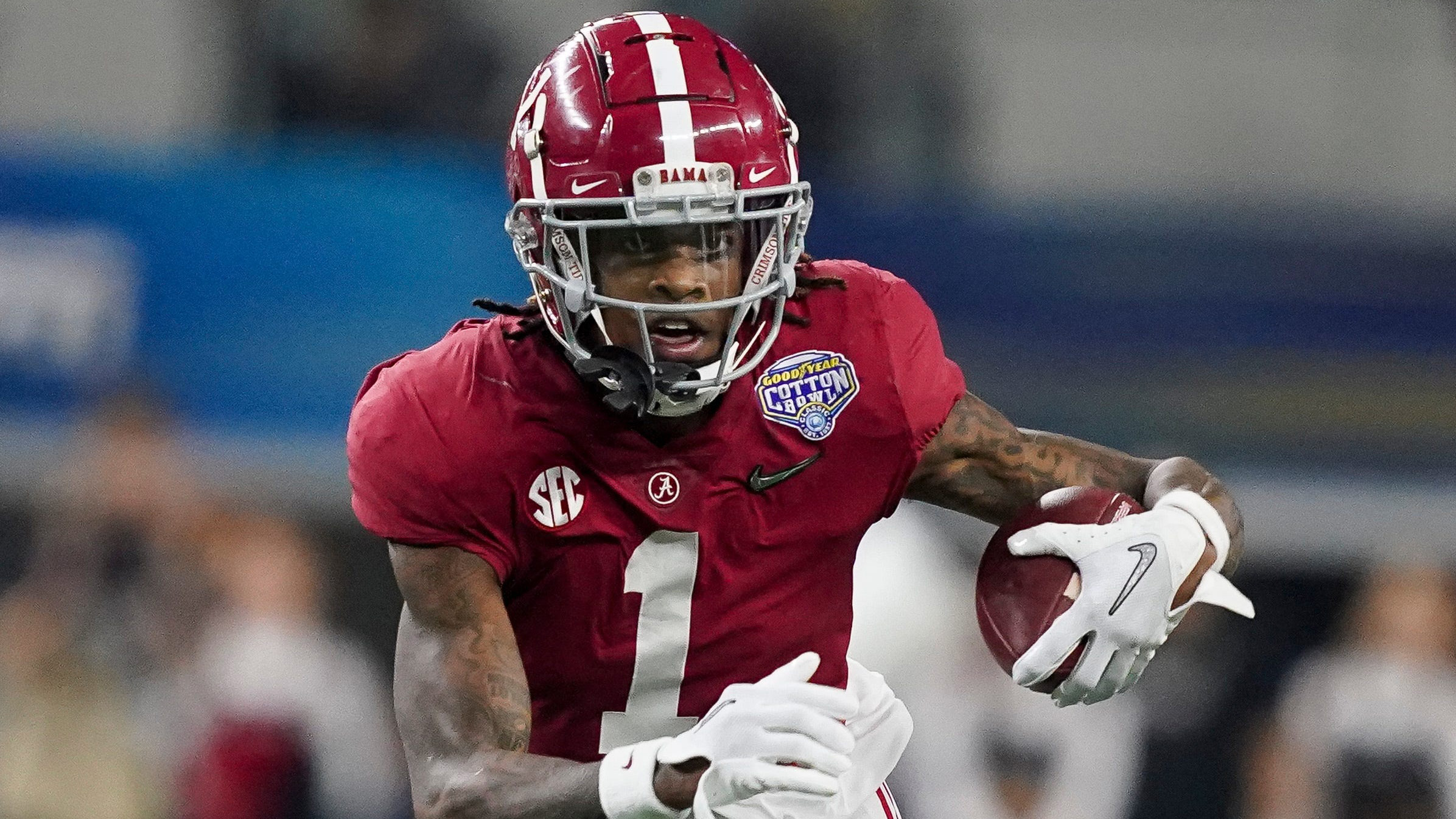 Alabama WR Jameson Williams declares for 2022 NFL draft - Sports Illustrated