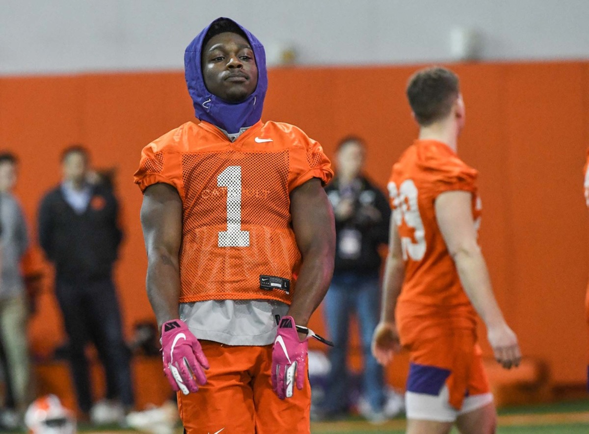 January 07, 2019 Clemson Tigers wide receiver Derion Kendrick #10