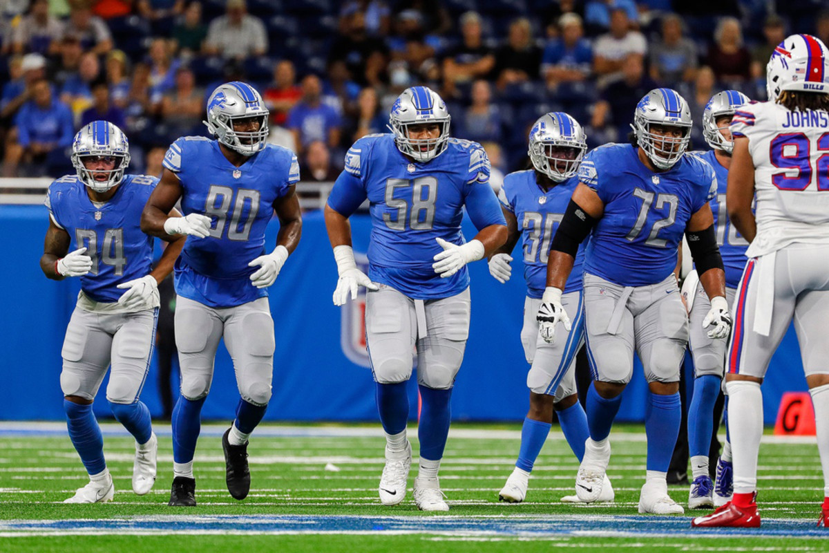 Detroit Lions Penei Sewell would be okay to play right guard