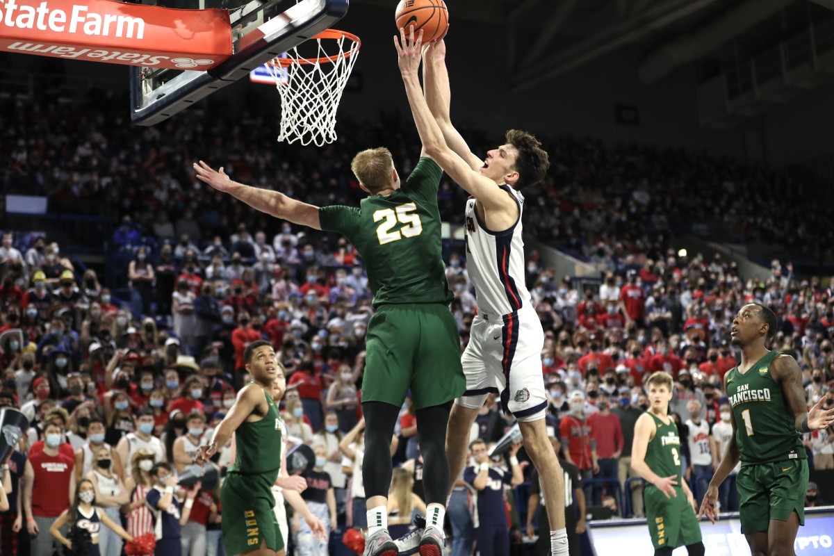 Chet Holmgren is the center of attention for No. 1 Gonzaga - The San Diego  Union-Tribune