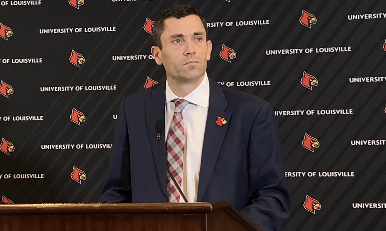 Louisville officially names Josh Heird permanent athletic director - Card  Chronicle