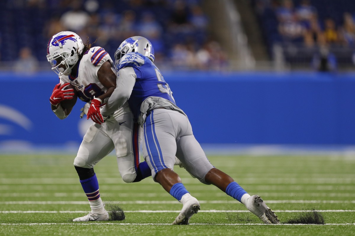 New York Giants running back Antonio Williams (21) during an NFL preseason  football game against the