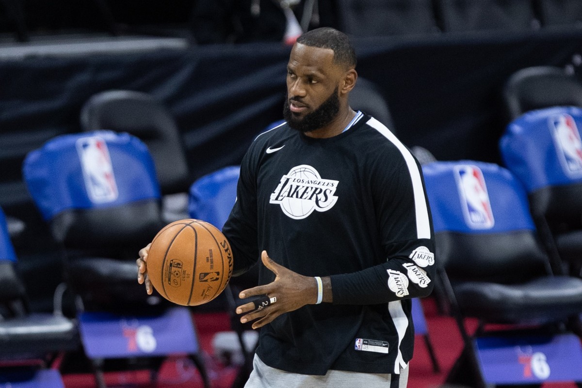 Lakers Rule Out LeBron James vs. Sixers on Wednesday - Sports