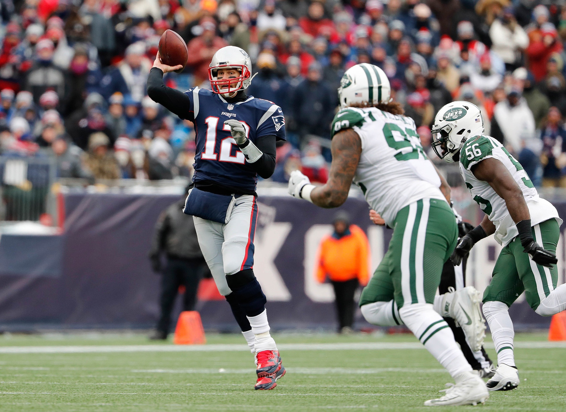 Brady takes on Jets - Eurosport