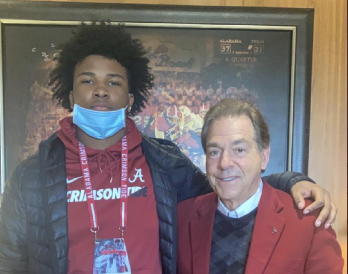 Class of 2023 defensive lineman Stephiylan Green earned an Alabama offer from Nick Saban on Saturday.