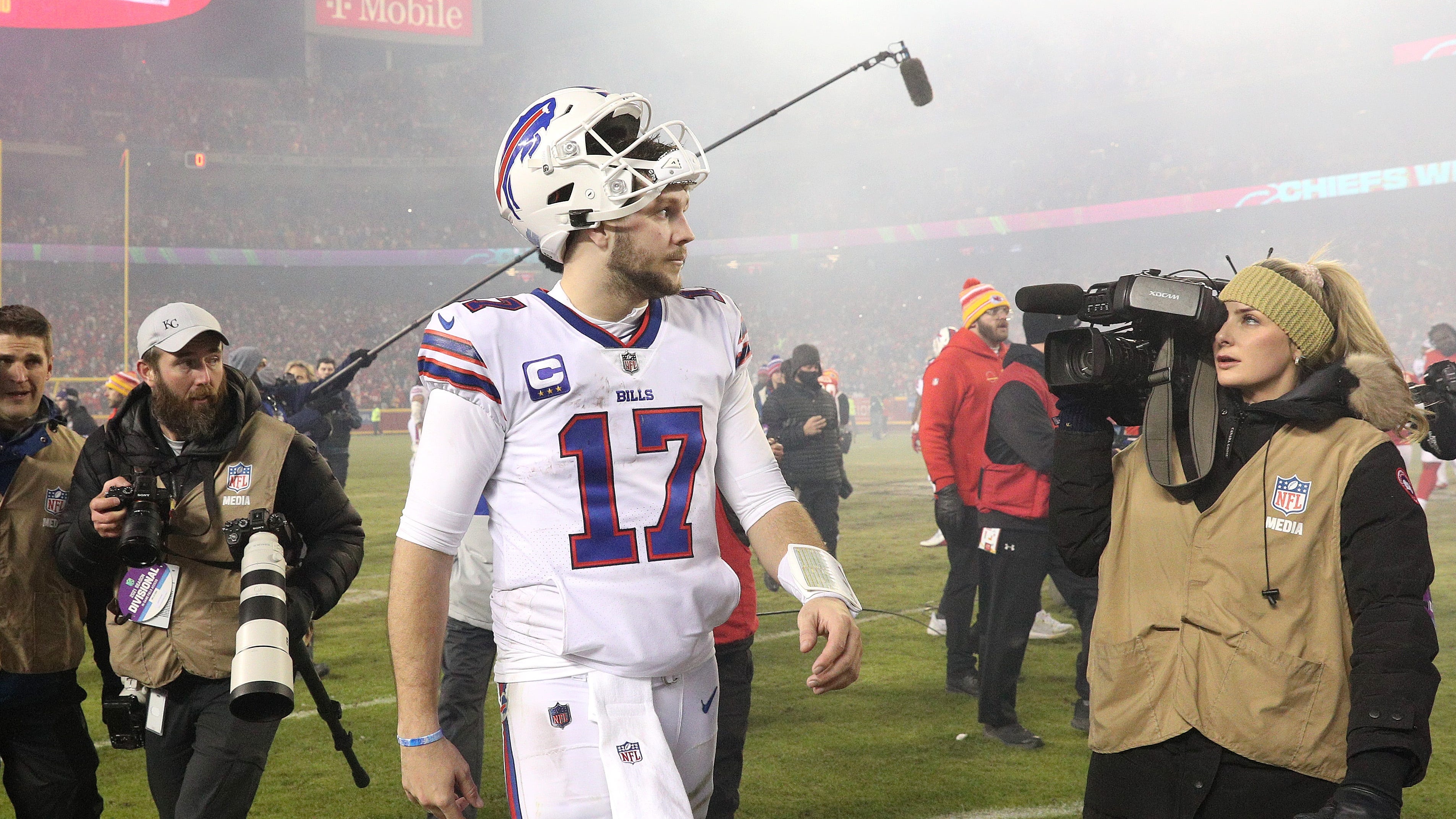 Flipping amazing: Bills' Josh Allen undefeated in coin toss this season