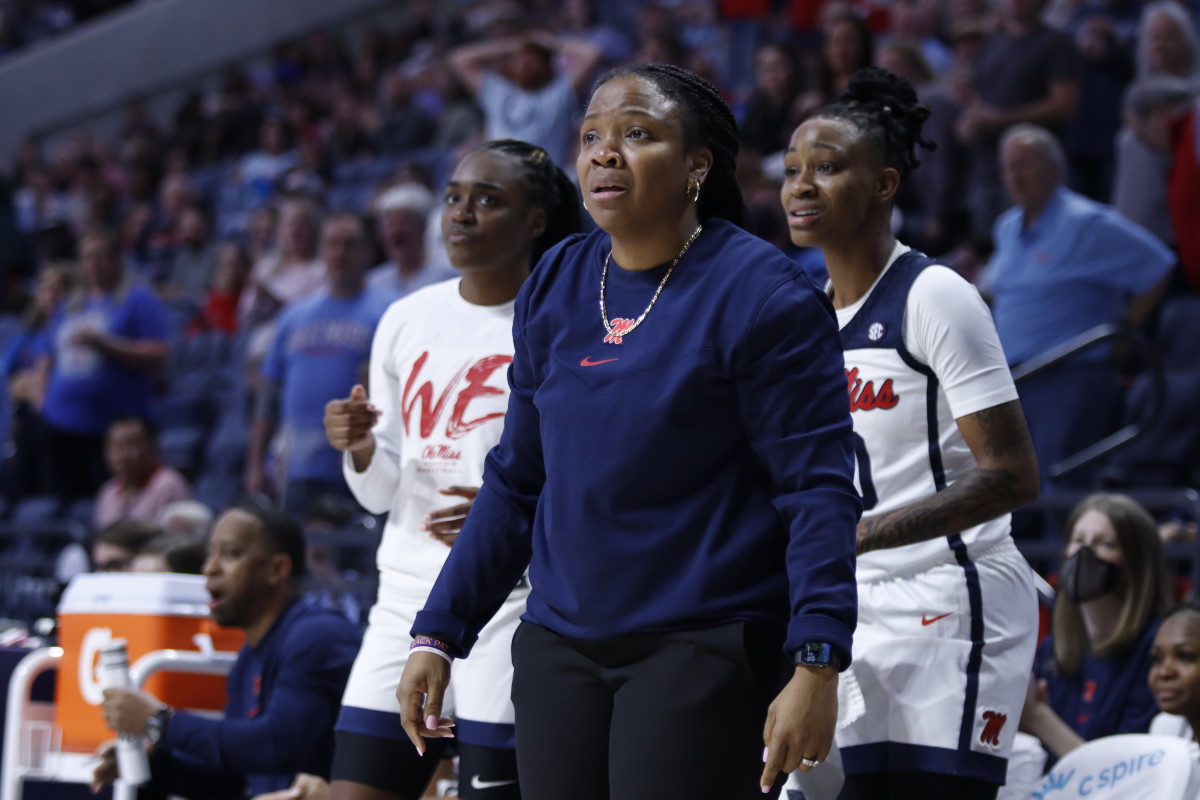 Coach Yo Ole Miss Women's Basketball 17