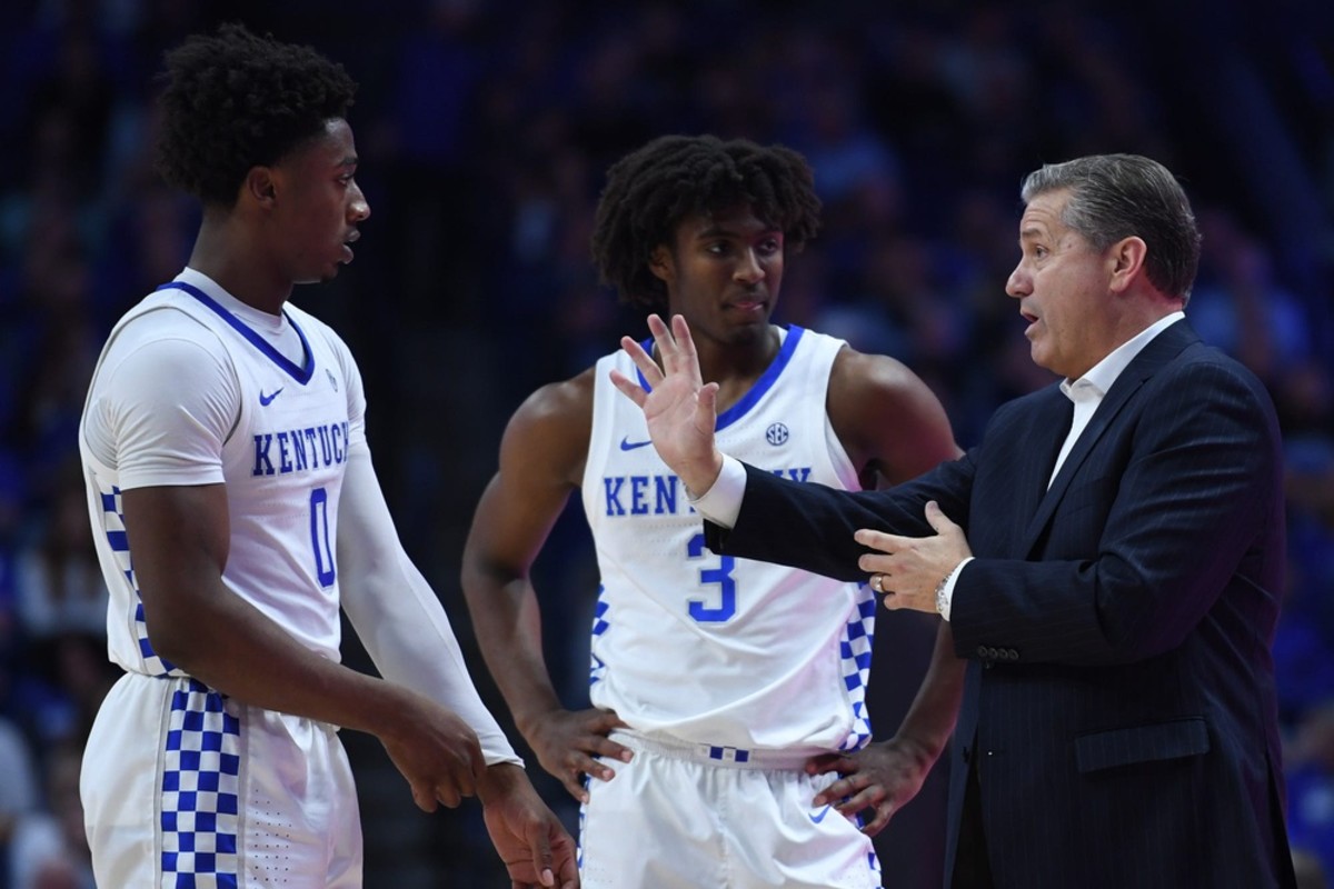 Kentucky Wildcats' John Calipari Happy for Sixers' Tyrese Maxey ...