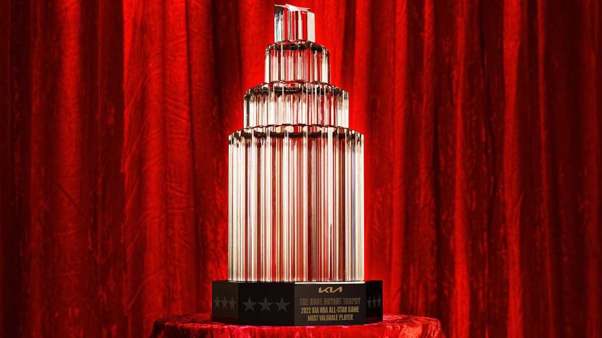 Kobe Bryant NBA AllStar MVP trophy Behind the redesign Sports