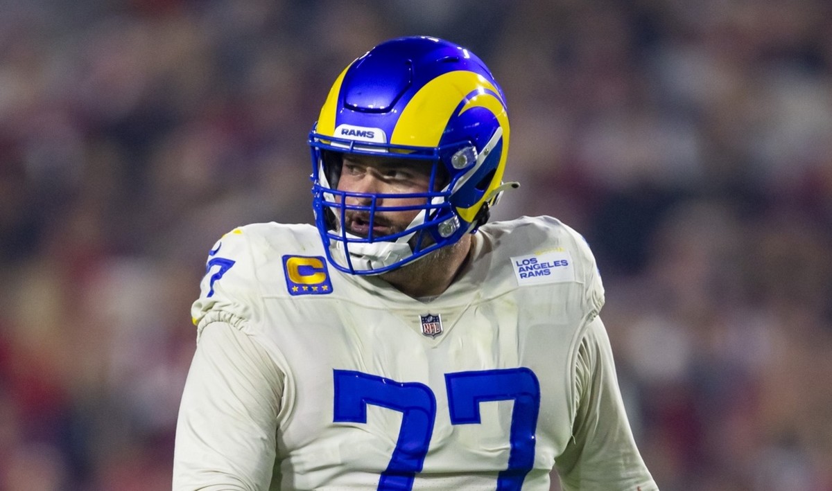 Super Bowl LVI: Andrew Whitworth Los Angeles Rams Championship