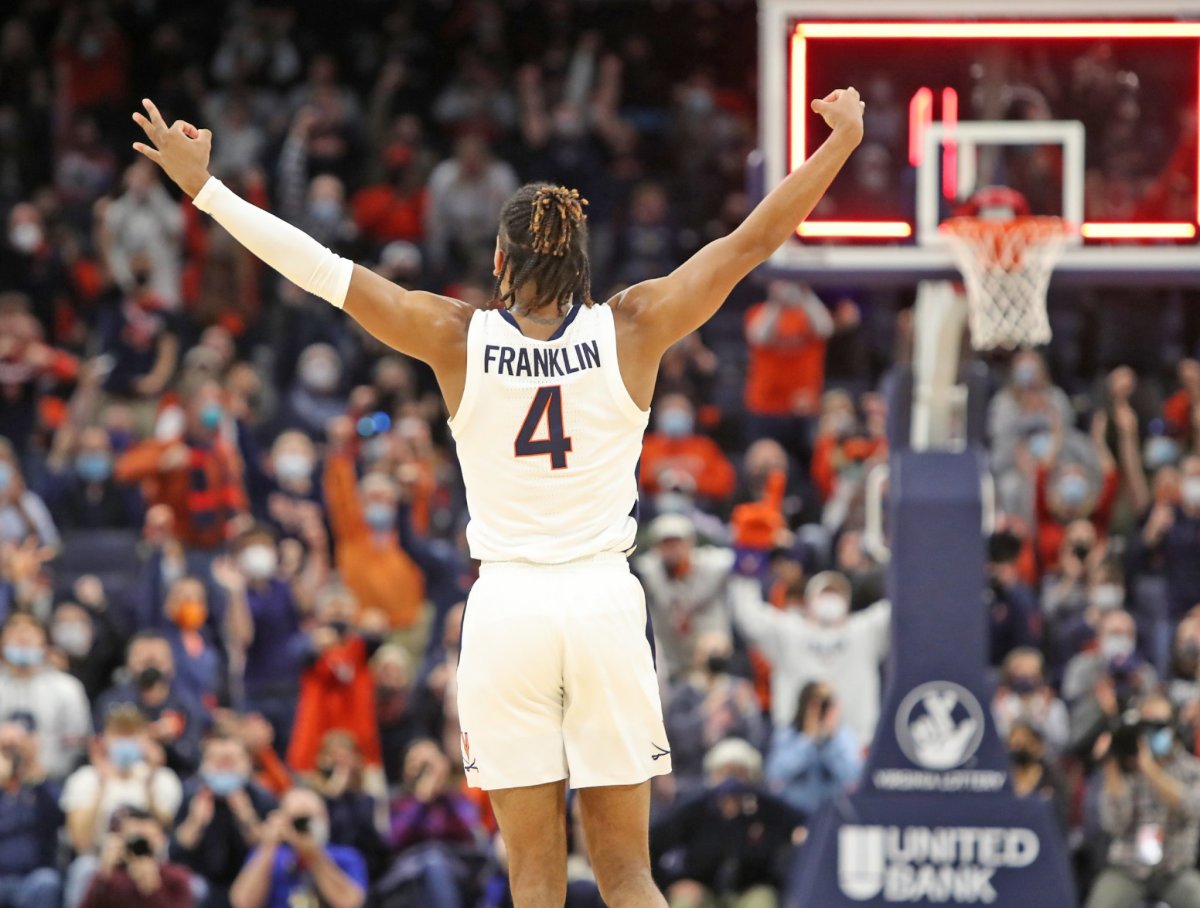 Armaan Franklin, Virginia Cavaliers men's basketball