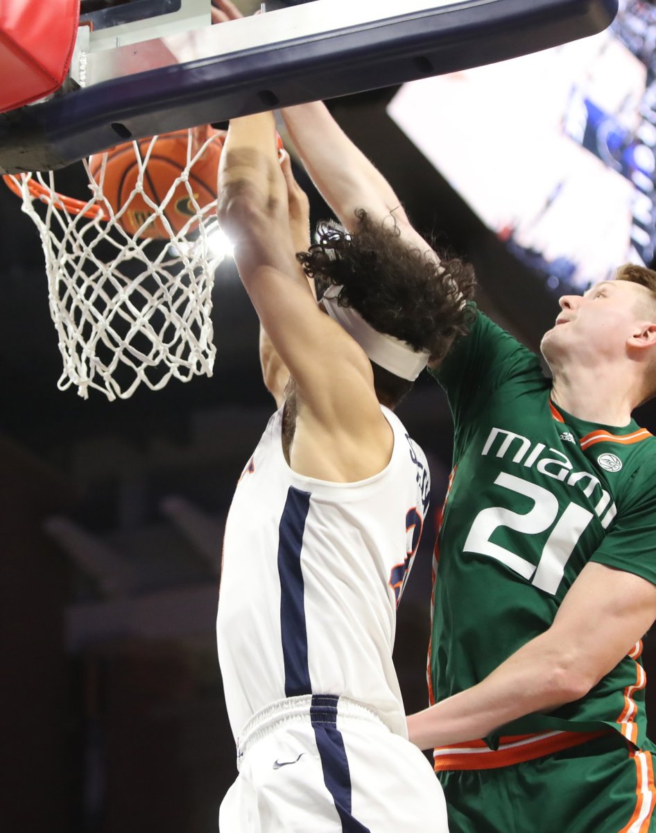 Kadin Shedrick, Virginia Cavaliers men's basketball