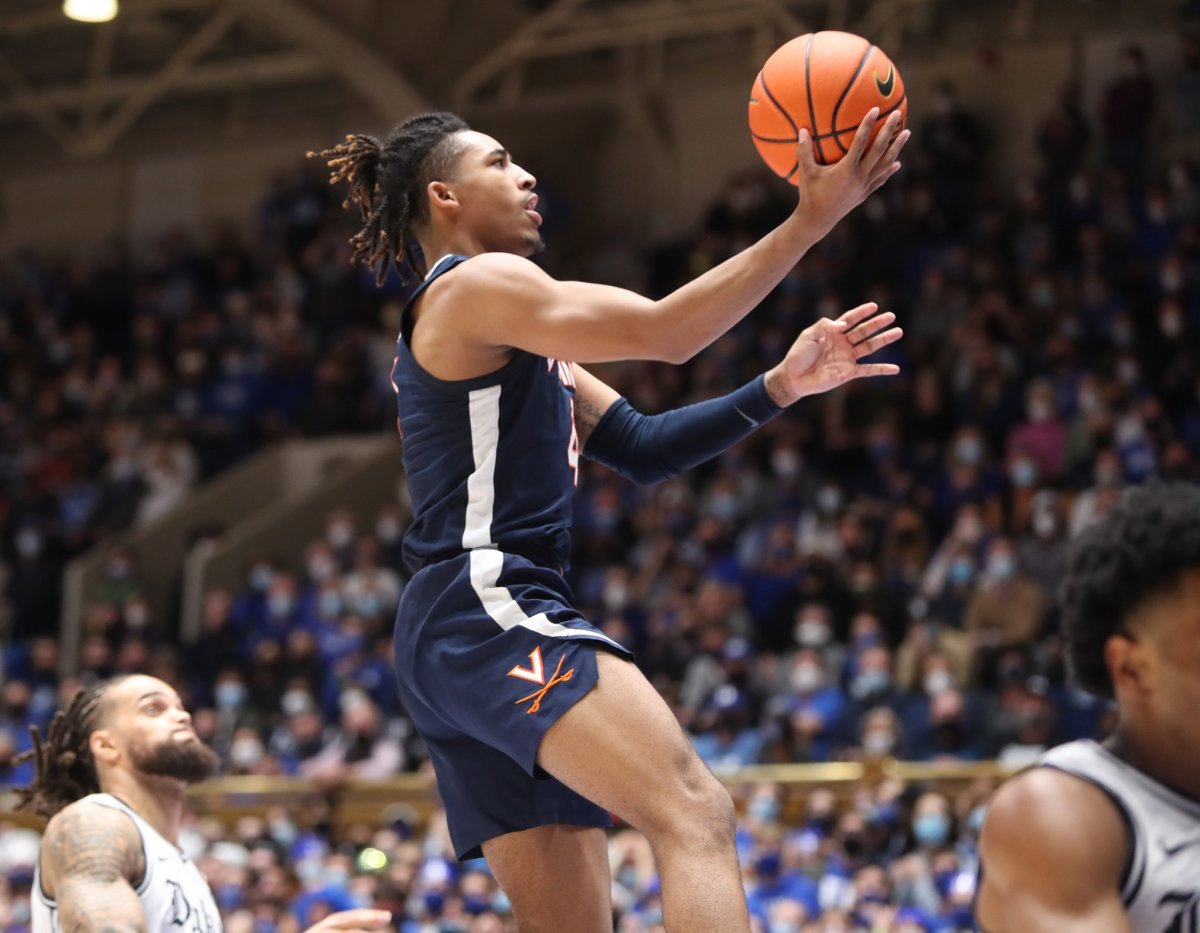 Armaan Franklin, Virginia Cavaliers men's basketball at Duke Blue Devils men's basketball