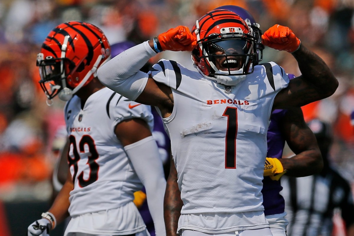 Cincinnati Bengals wide receiver Ja'Marr Chase named NFL Offensive