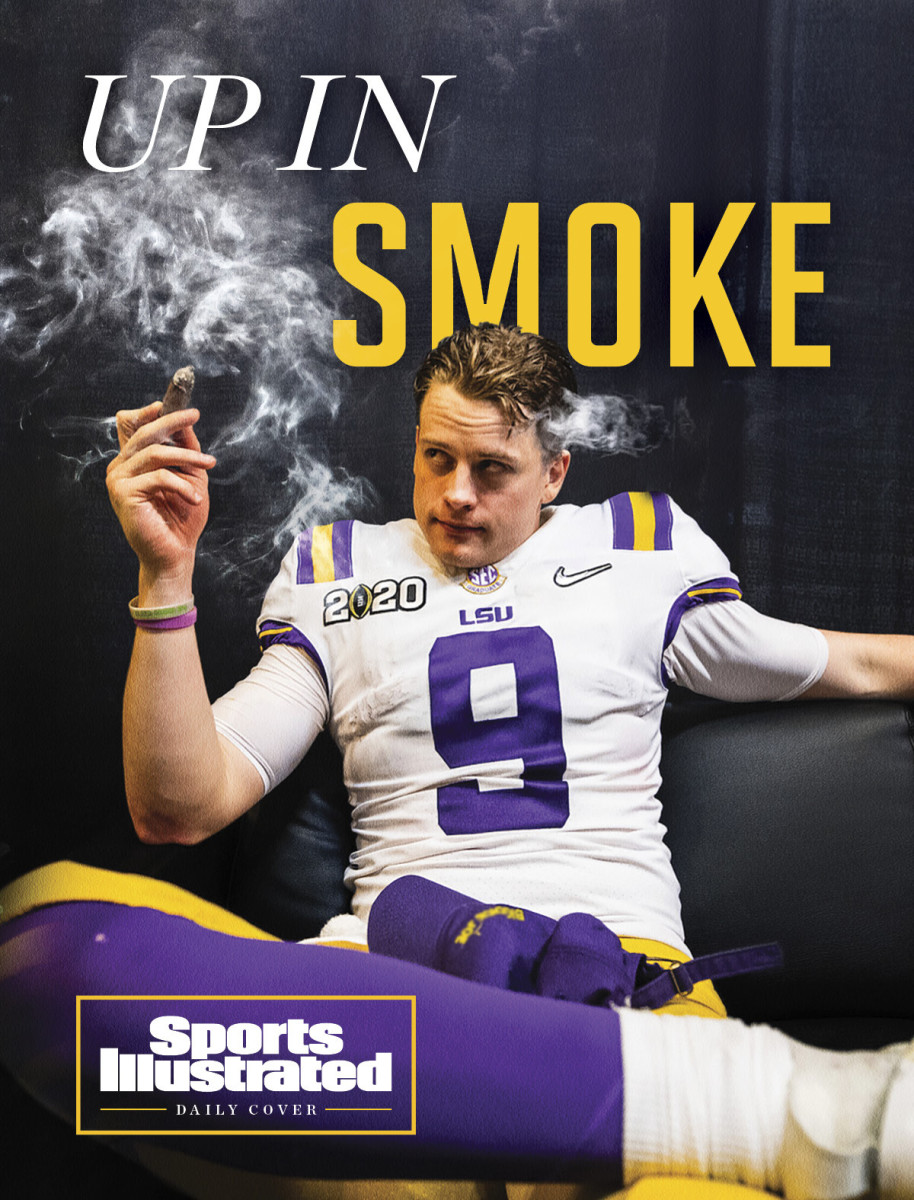 This is the same brand of cigar that Joe Burrow was pictured smoking after  the LSU National Championship game. My friend got it for me as a gift,  thought it was really