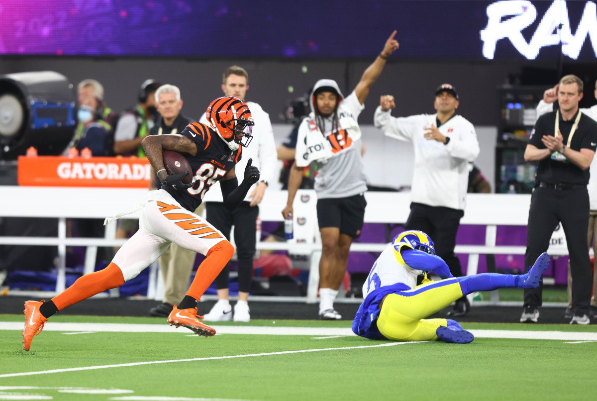 Former Clemson Tiger Tee Higgins Gives Cincinnati Bengals his All in Super  Bowl Loss - Sports Illustrated Clemson Tigers News, Analysis and More