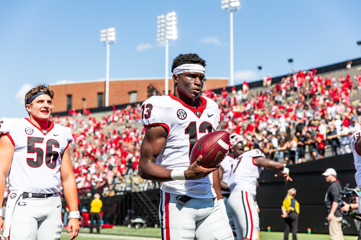 Georgia Football Sophomore Surge Kamari Lassiter Sports Illustrated