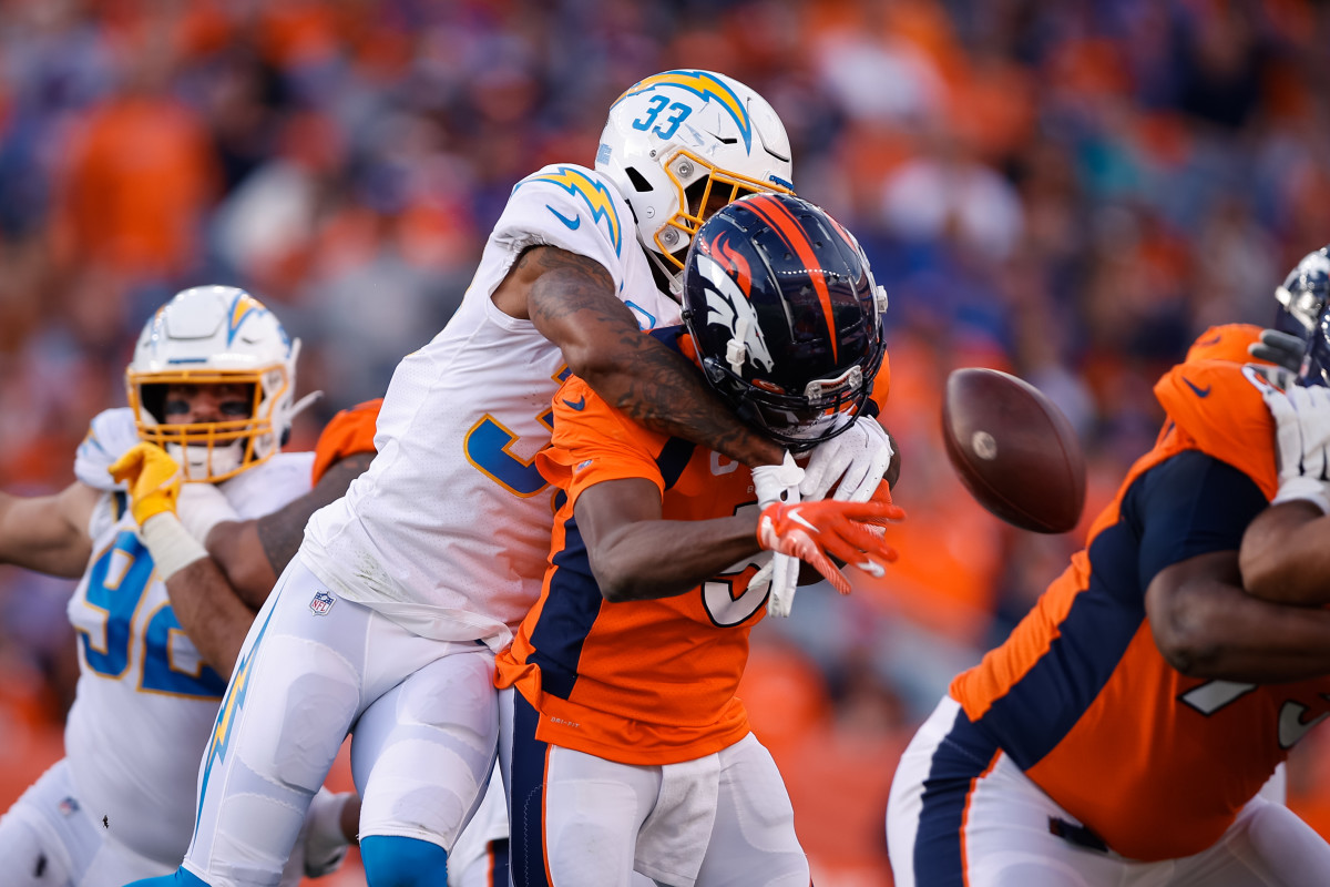 Miami Dolphins quarterback Teddy Bridgewater (5) is tackled by Las