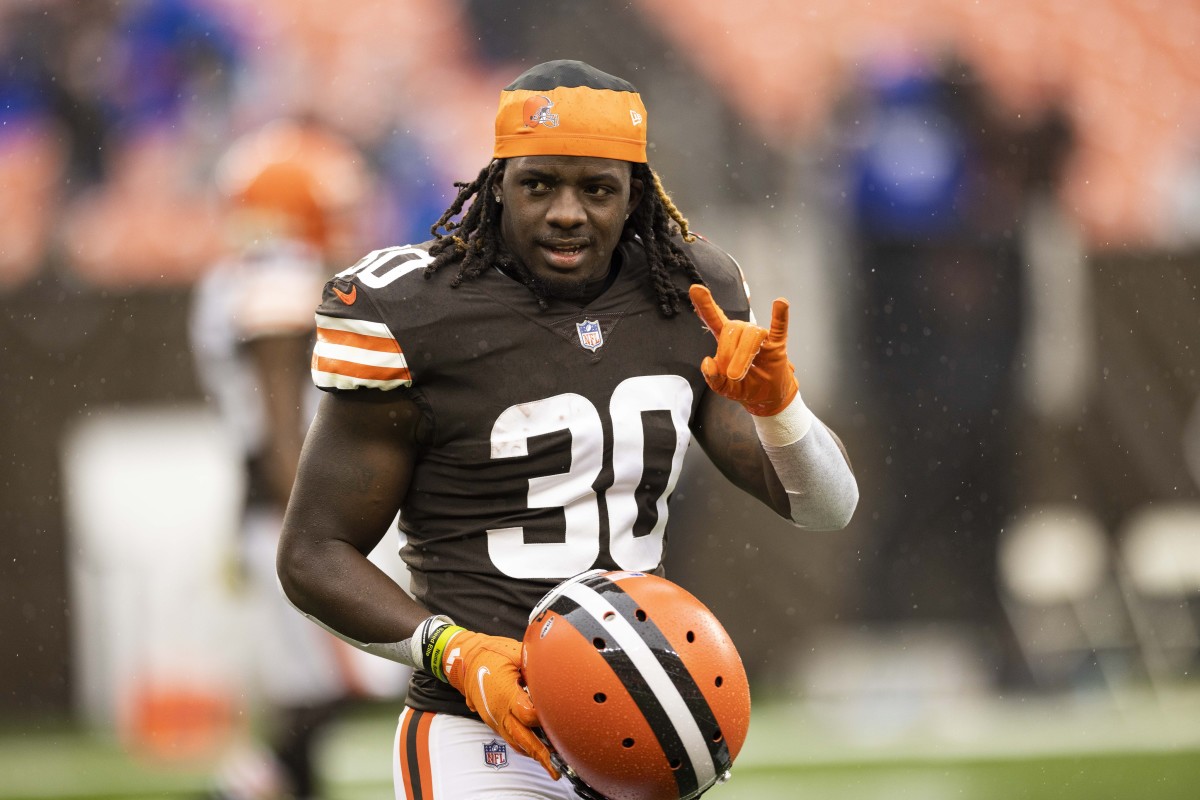 Cleveland Browns Free Agency Preview RB D'Ernest Johnson Sports