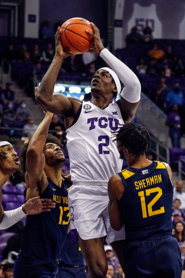 TCU Men's Basketball Controls The Game Against West Virginia - Sports ...