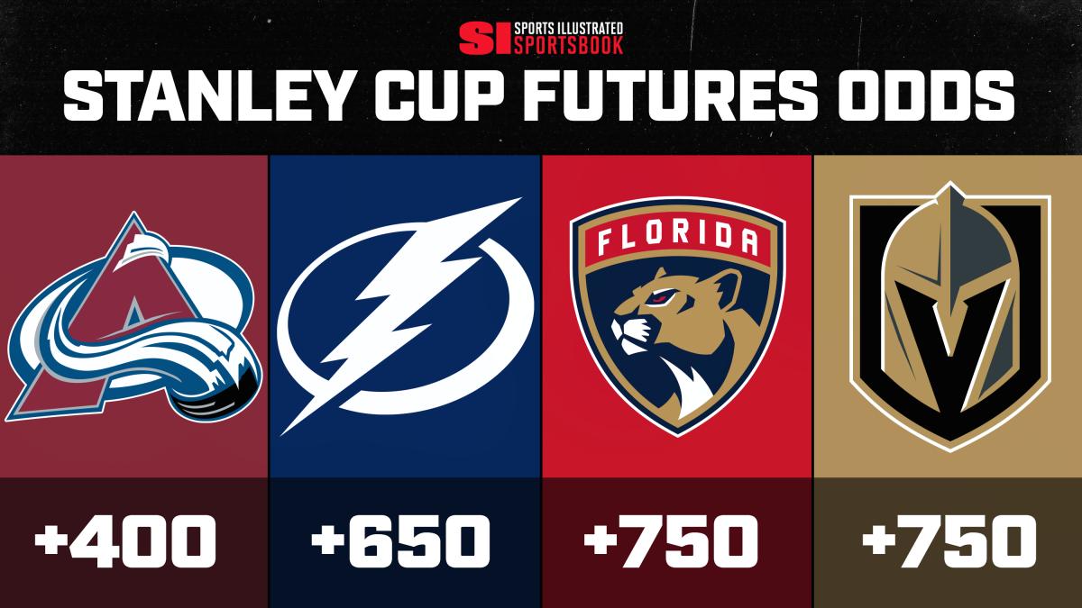 2022 NHL Stanley Cup future odds Avalanche, Lightning lead pack