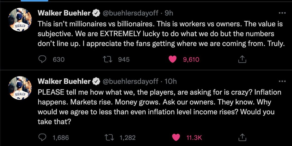 Dodgers' Walker Buehler Says MLB Lockout Isn't 'Millionaires vs.  Billionaires', News, Scores, Highlights, Stats, and Rumors