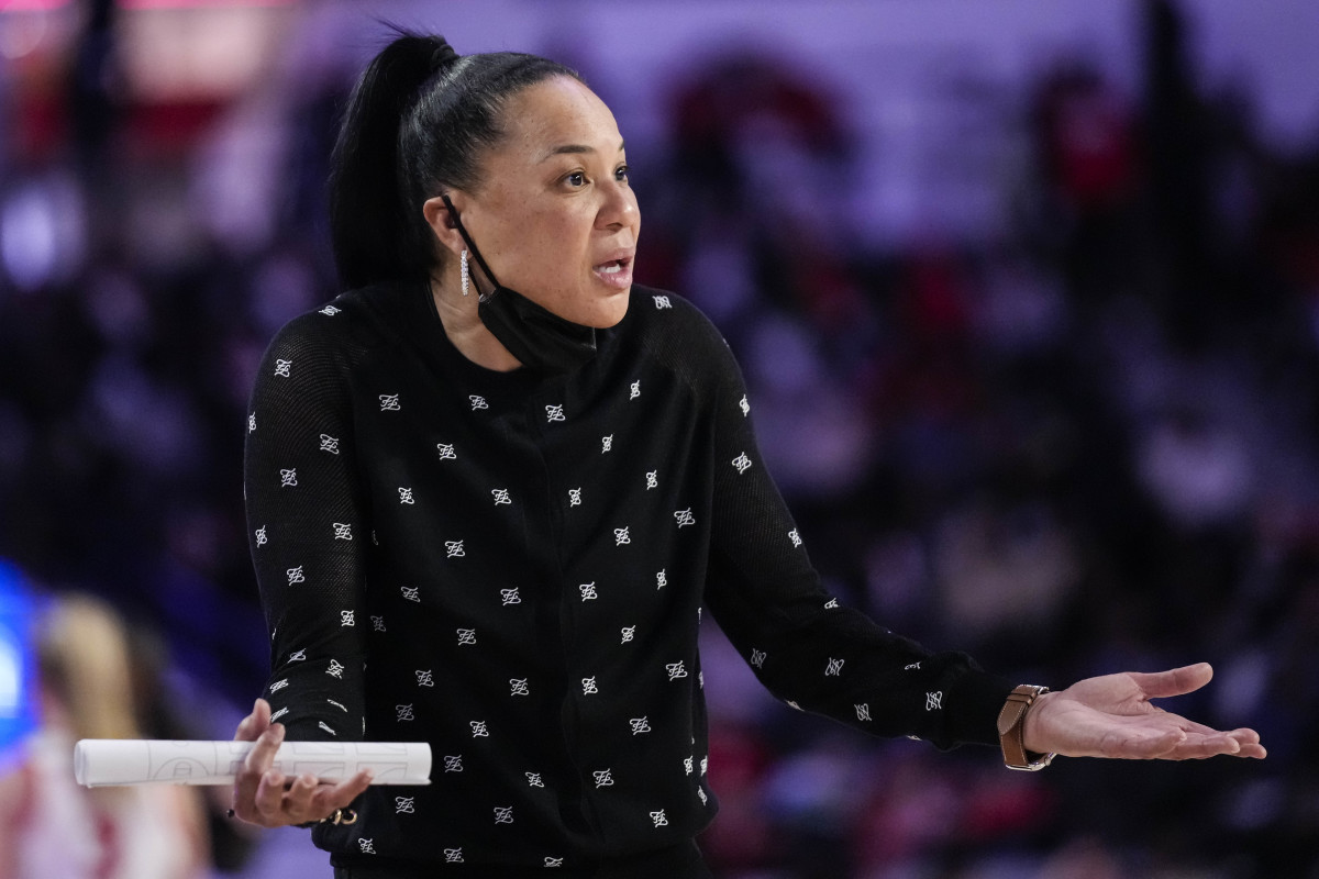 South Carolina women's basketball coach Dawn Staley