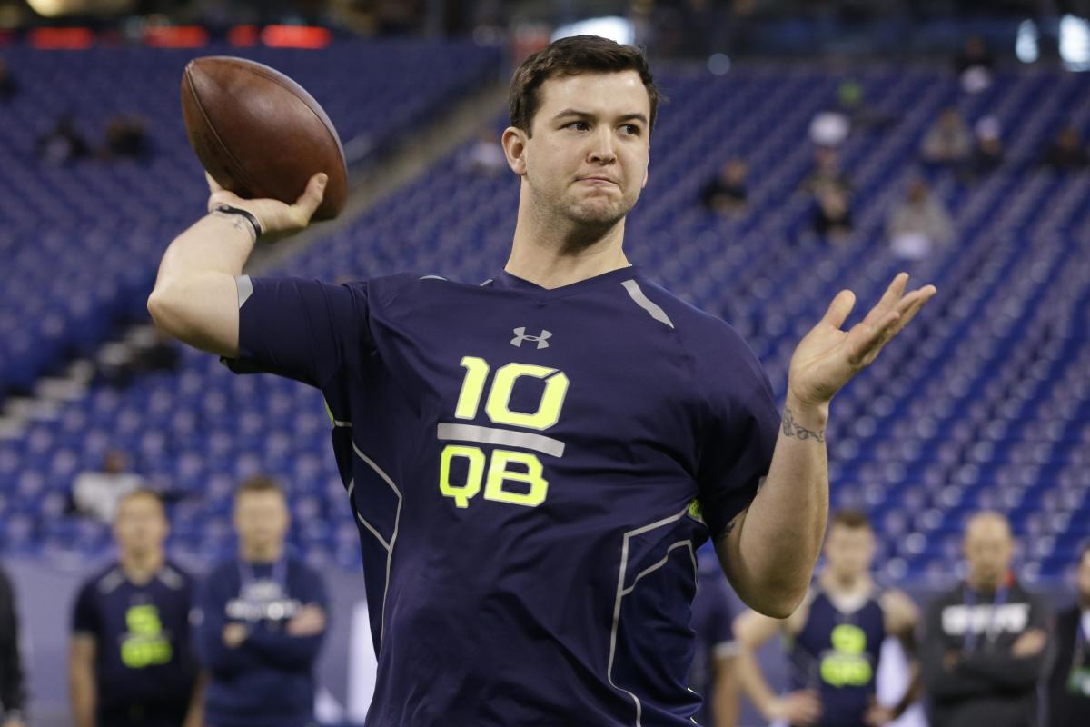 AJ McCarron at the 2014 NFL Combine