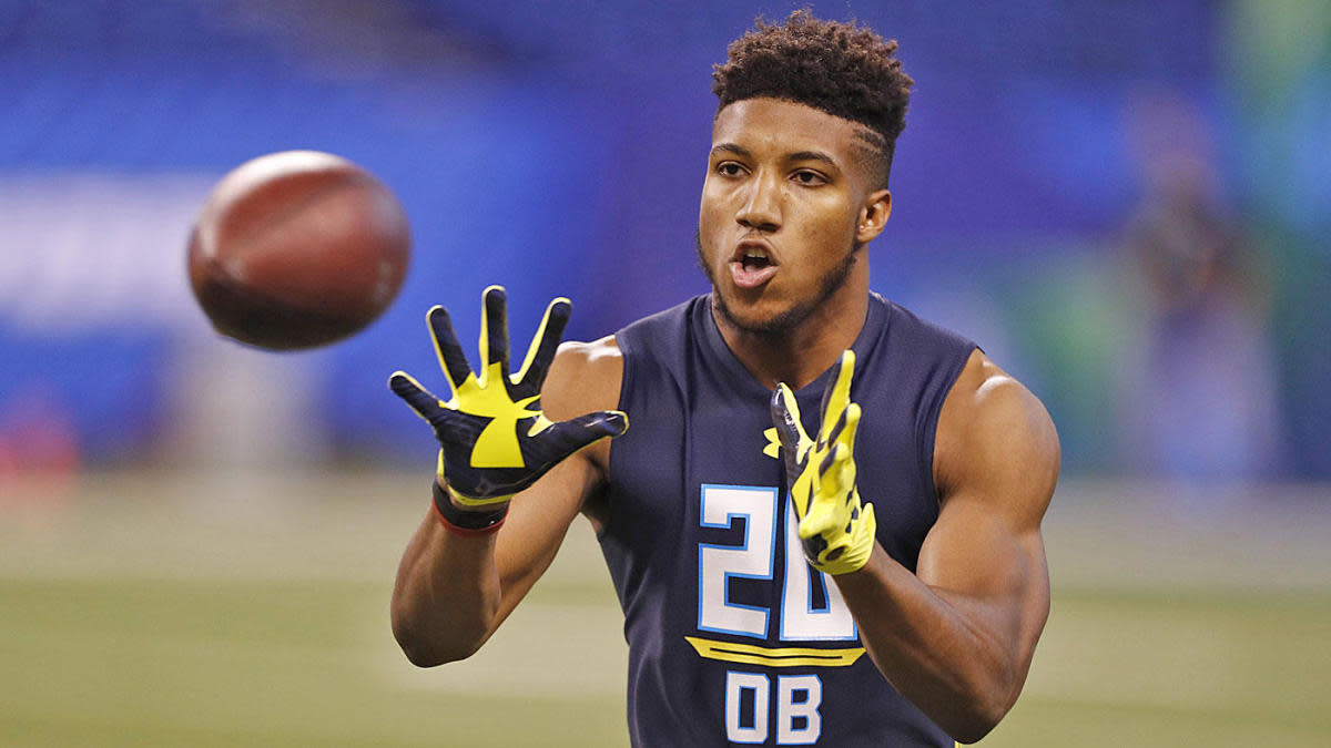 Marlon Humphrey at the 2017 NFL combine