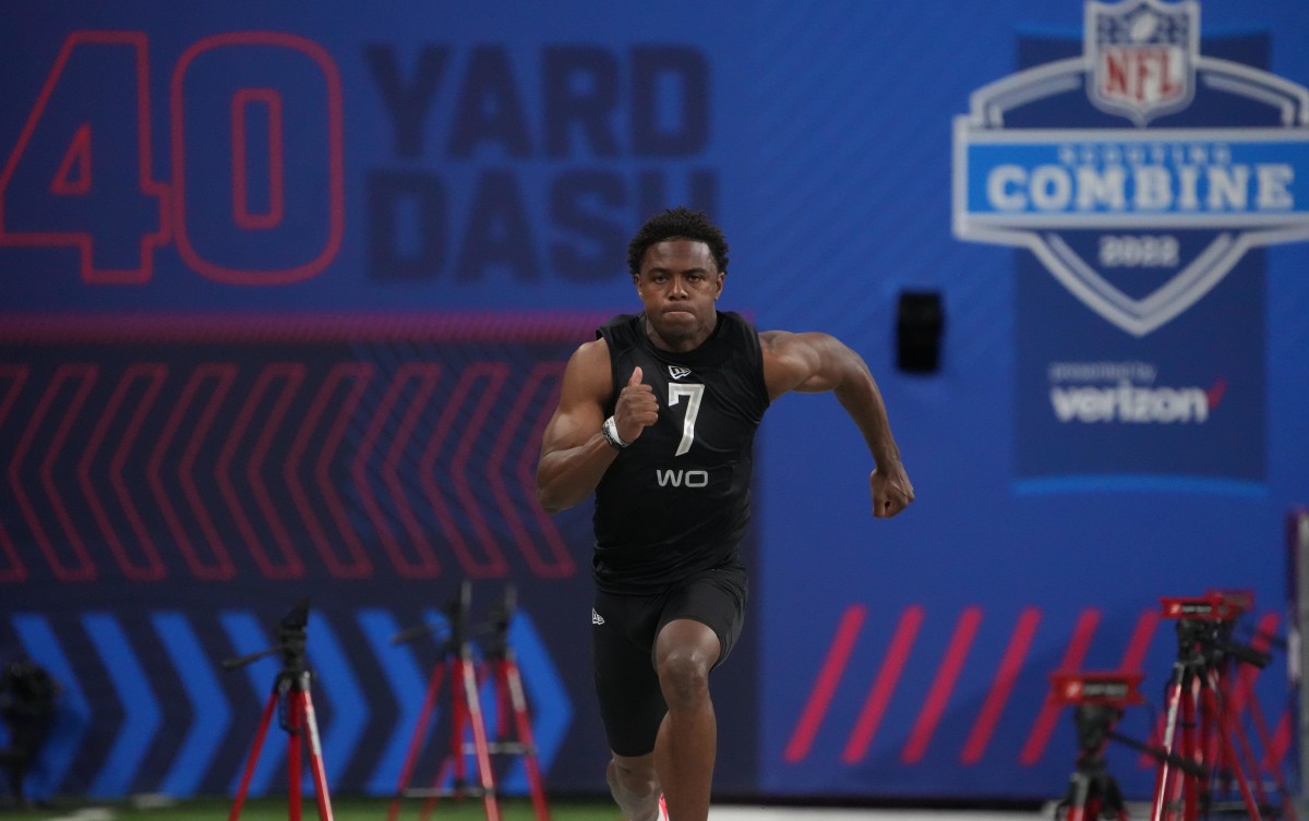 What was Penn State receiver Jahan Dotson's 40 time at the 2022 NFL  Scouting Combine? - Sports Illustrated Penn State Nittany Lions News,  Analysis and More