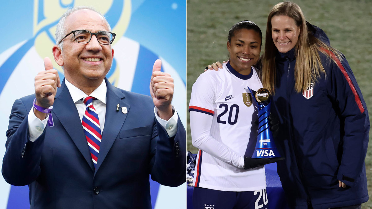 Carlos Cordeiro and Cindy Parlow Cone are up for U.S. Soccer election