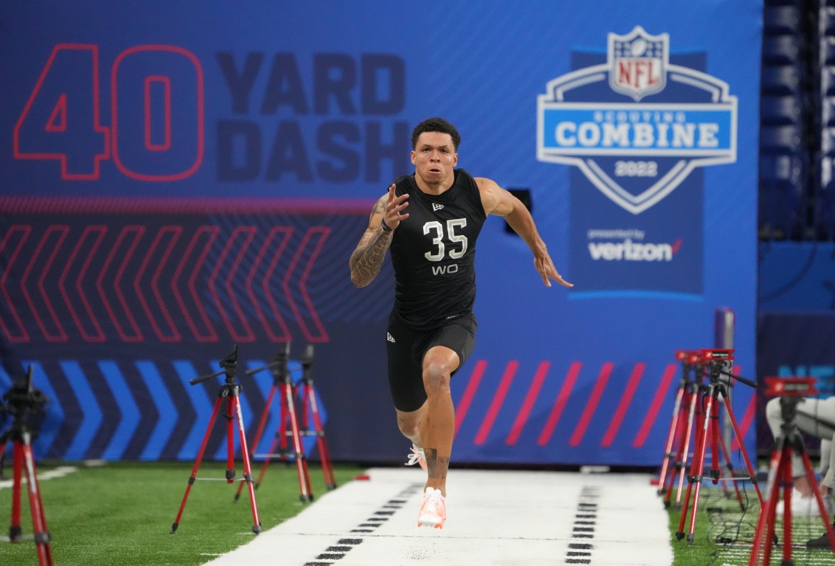 NFL Combine 2022: Measurements, 40-yard dash times, drill results