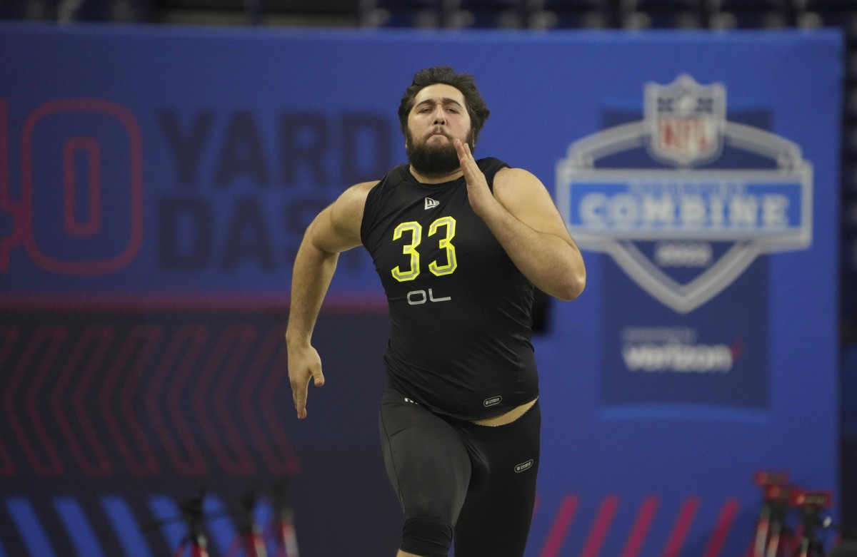 NFL Combine 2022: Cole Strange, Trevor Penning among 5 offensive linemen  who improved their draft stock