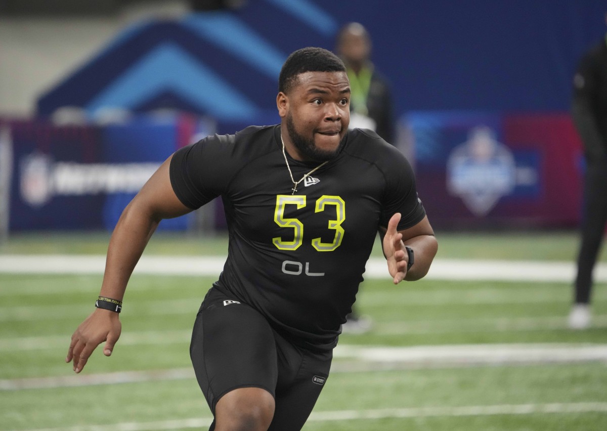 NFL Combine 2022: Cole Strange, Trevor Penning among 5 offensive linemen  who improved their draft stock