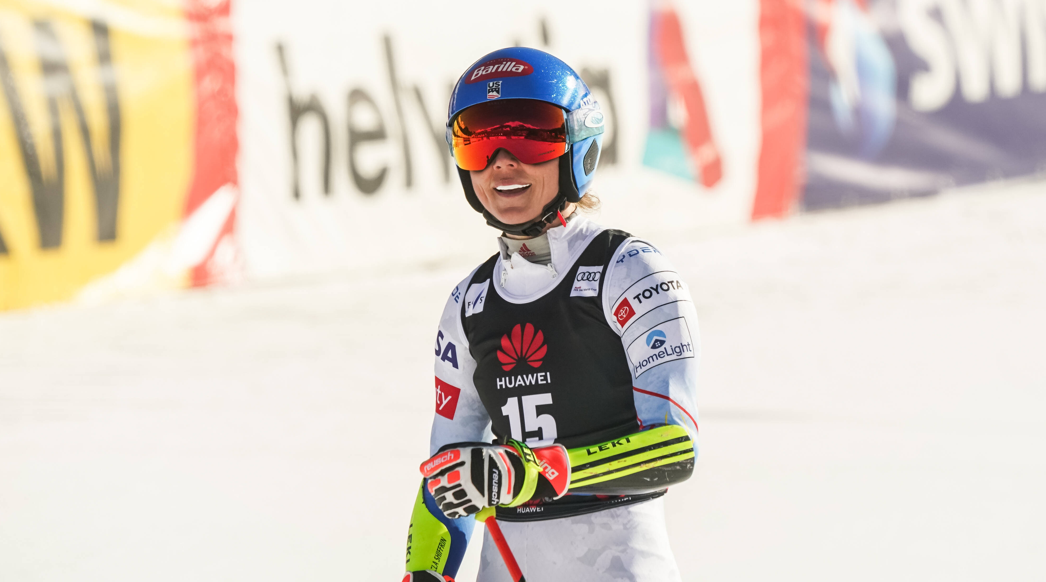 Mikaela Shiffrin termine sur le podium, « a aimé skier » lors de sa première course depuis les Jeux Olympiques