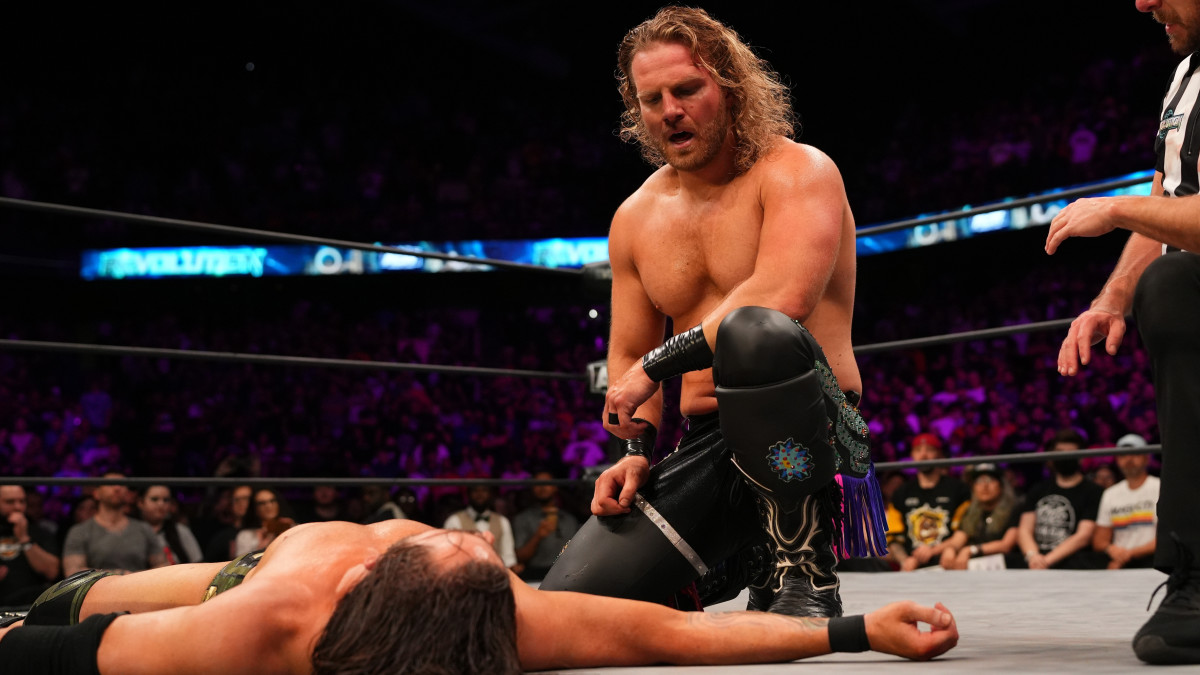 Hangman Adam Page Retains AEW World Championship At AEW Revolution -  WrestleTalk