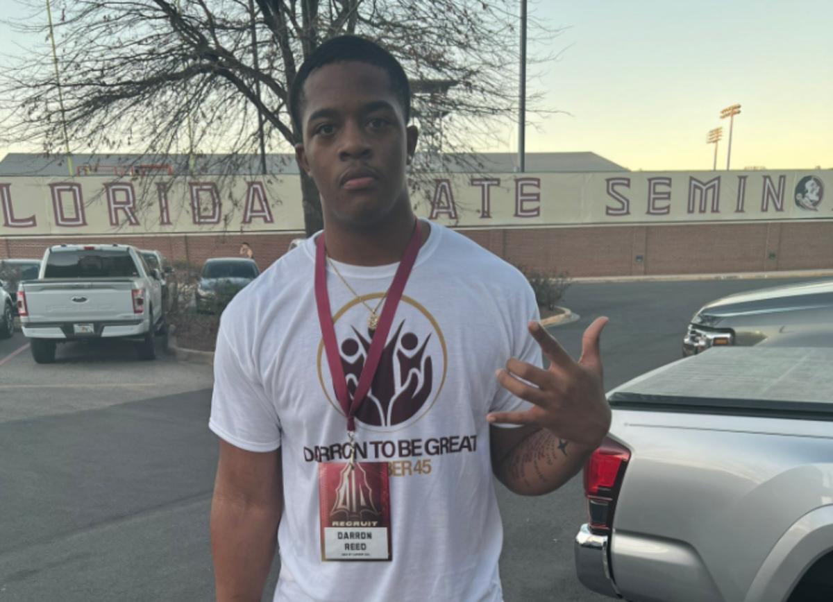 Florida State showing 2023 DE Darron Reed a lot of love - Sports ...