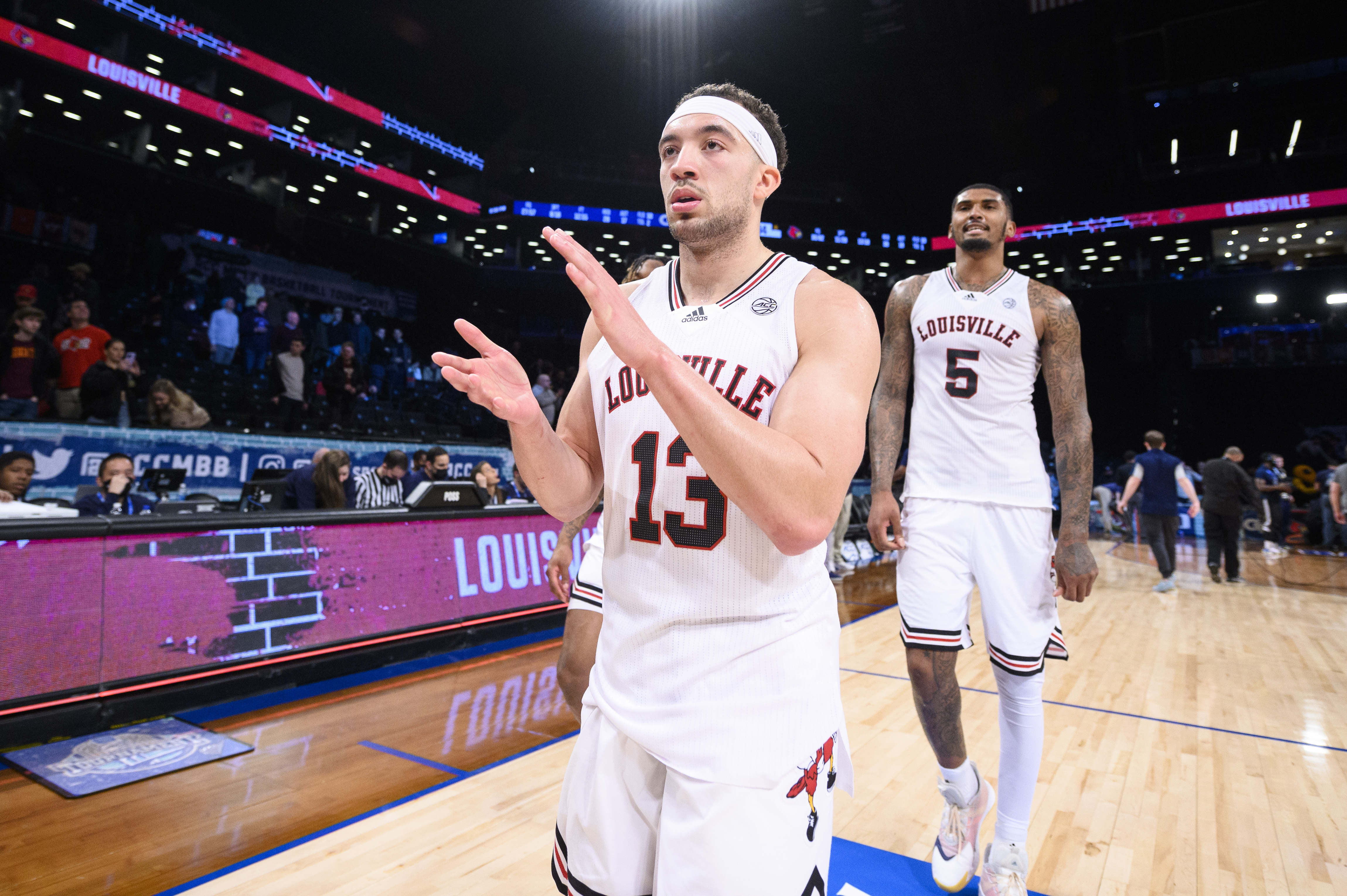 Jarrod West On Louisville Picking up First Win Of The 2022 ACC Tournament 