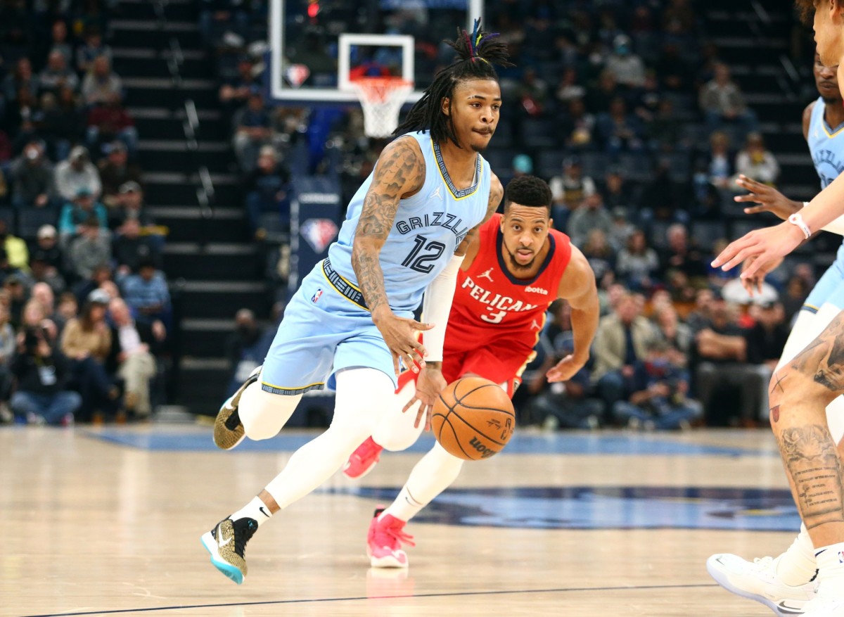 Memphis Grizzlies guard Ja Morant (12)