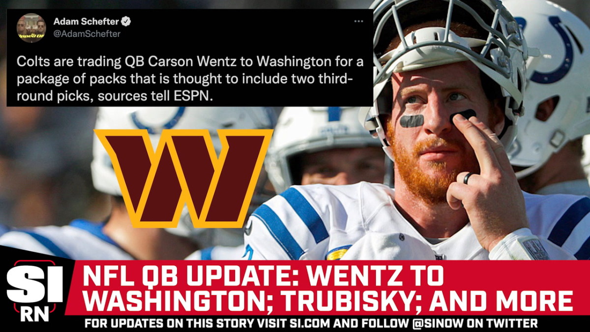 Carson Wentz Traded to Washington, Plus Rumors Around Giants and Saints -  Sports Illustrated