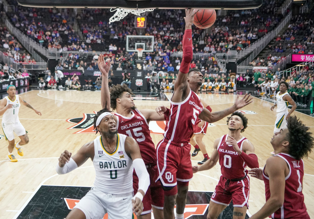 MBB - Marvin Johnson, 2022 Big 12 Tournament, Baylor Bears