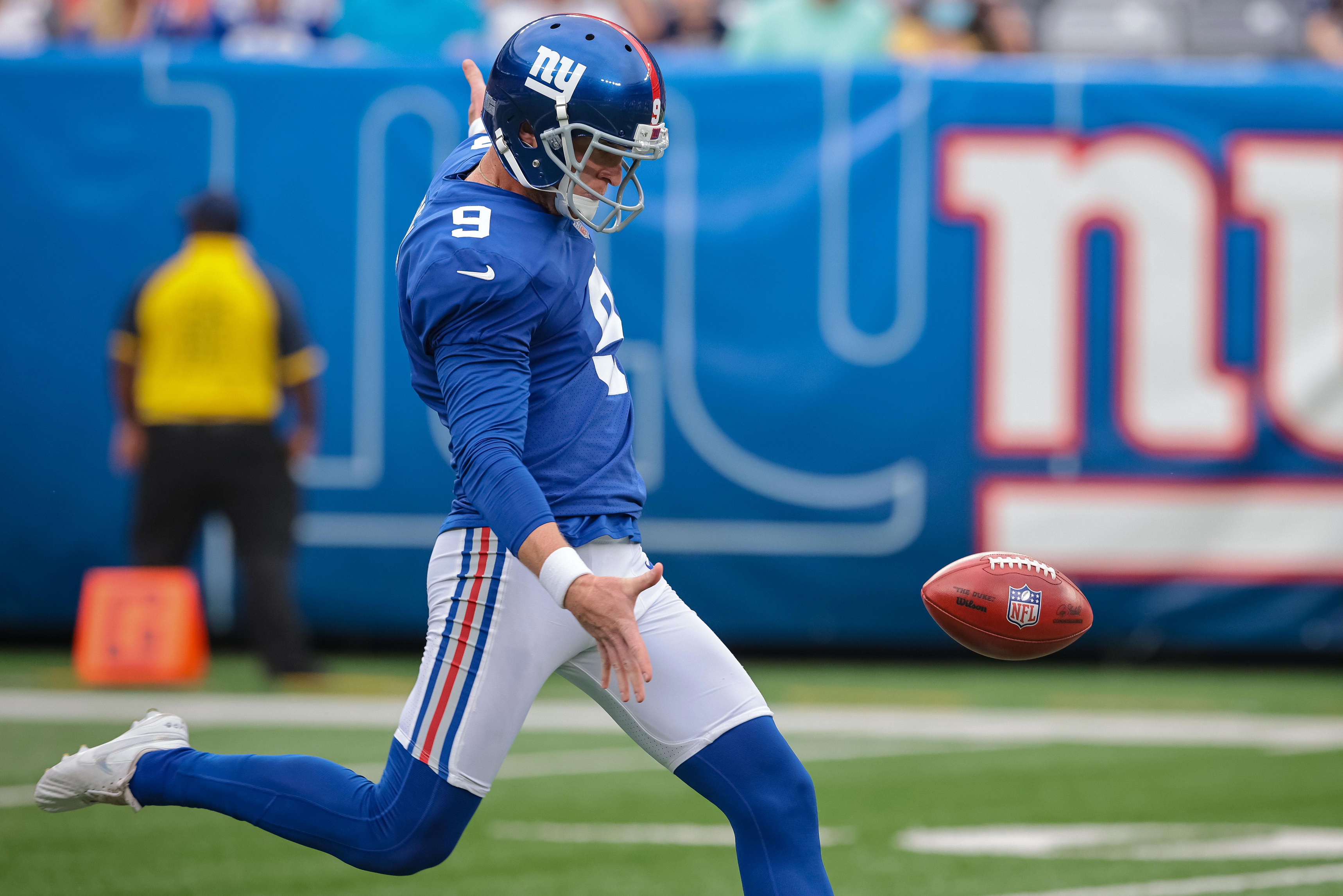 Giants release veteran punter Riley Dixon