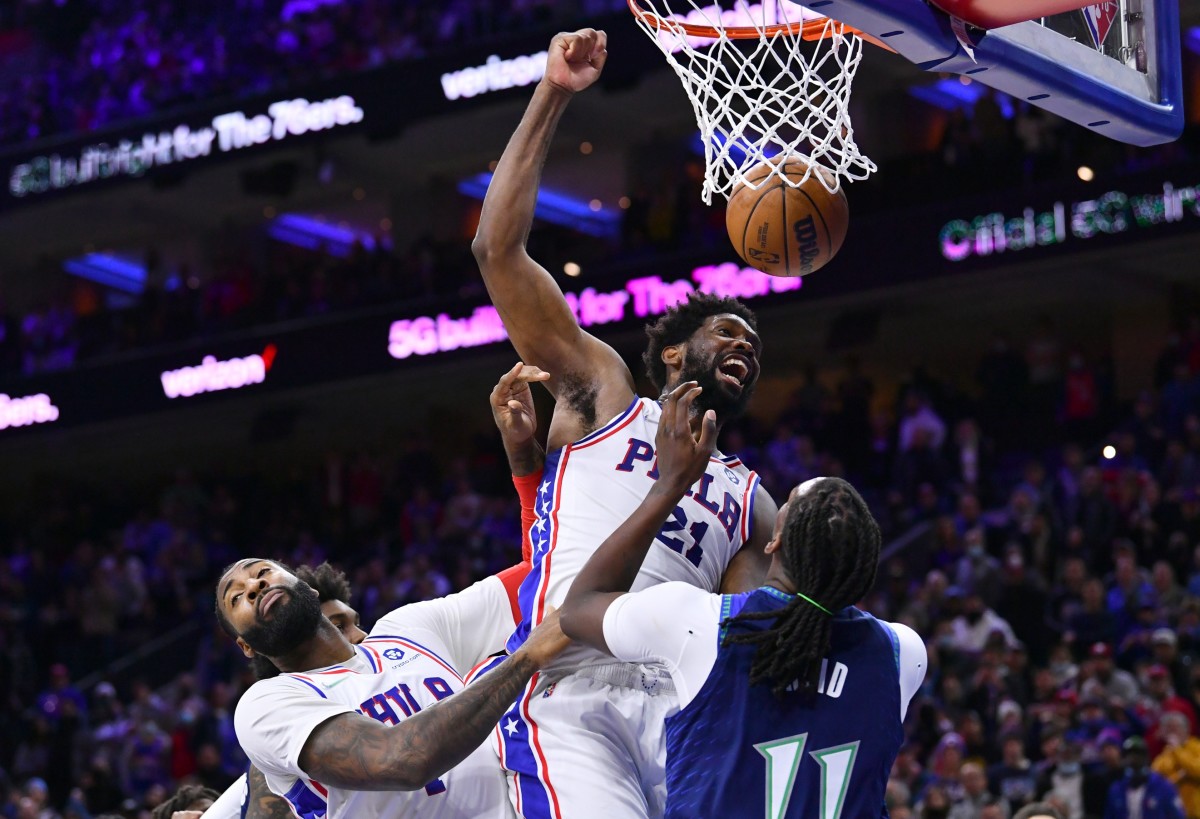 Nets' Andre Drummond Discusses Approach To Guarding Joel Embiid ...