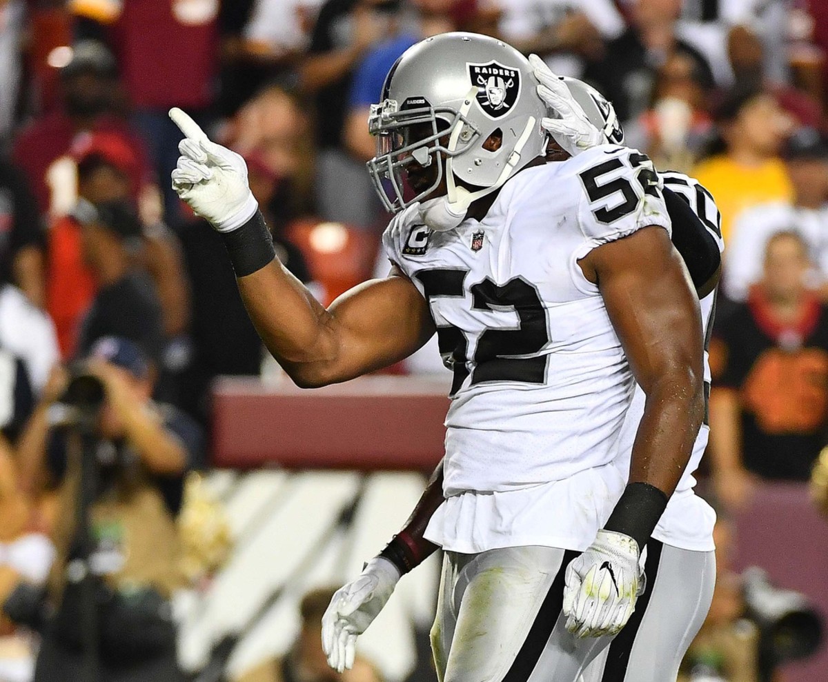 Former Las Vegas Raider Khalil Mack returning to the AFC West - Sports ...