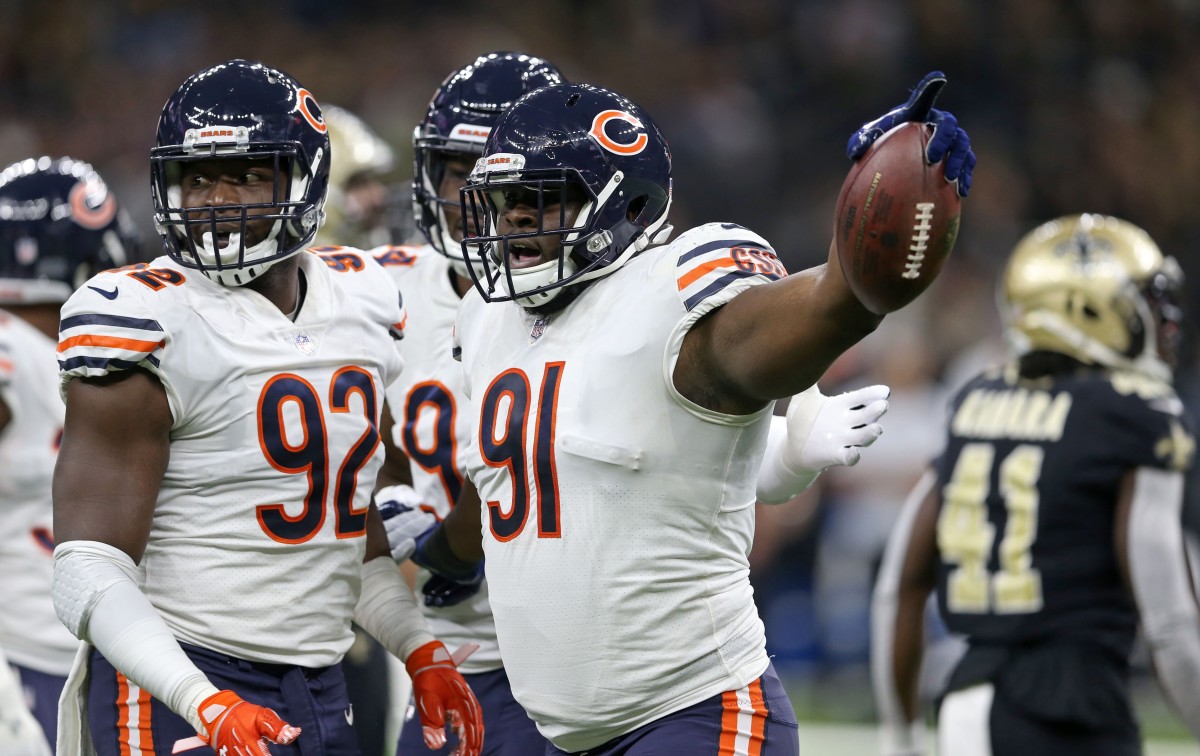 Eddie Goldman: Chicago Bears nose tackle opts out