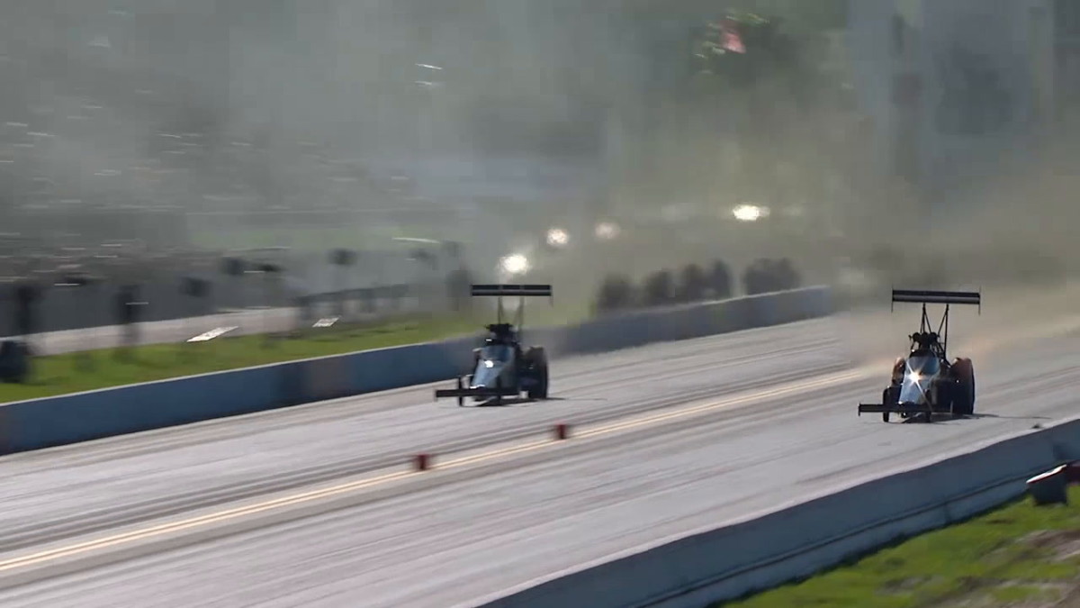 Tripp Tatum earned his first career No. 1 qualifier position at the Gatornationals. Video courtesy NHRA.