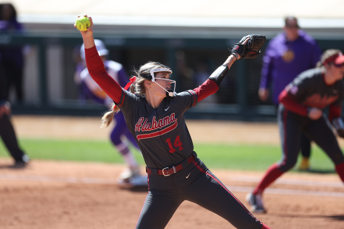 No. 2 Alabama Softball, Montana Fouts Bounce Back to Win Series Finale ...