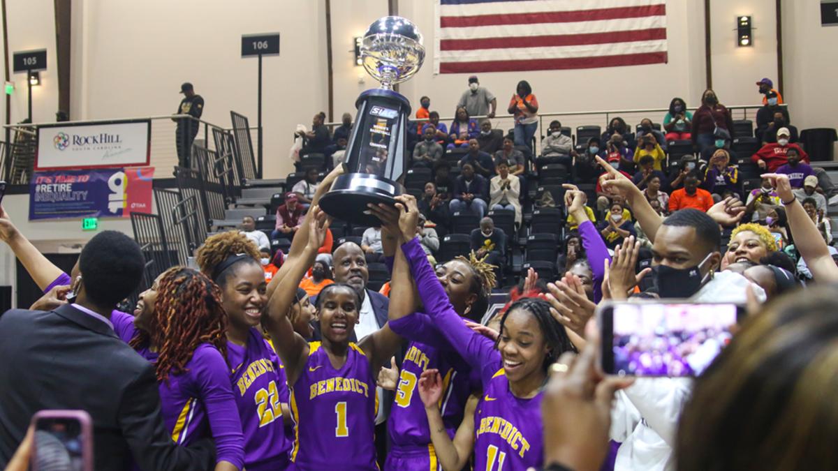 2022 HBCU Basketball Tournament Champions for the SWAC, MEAC, CIAA, and