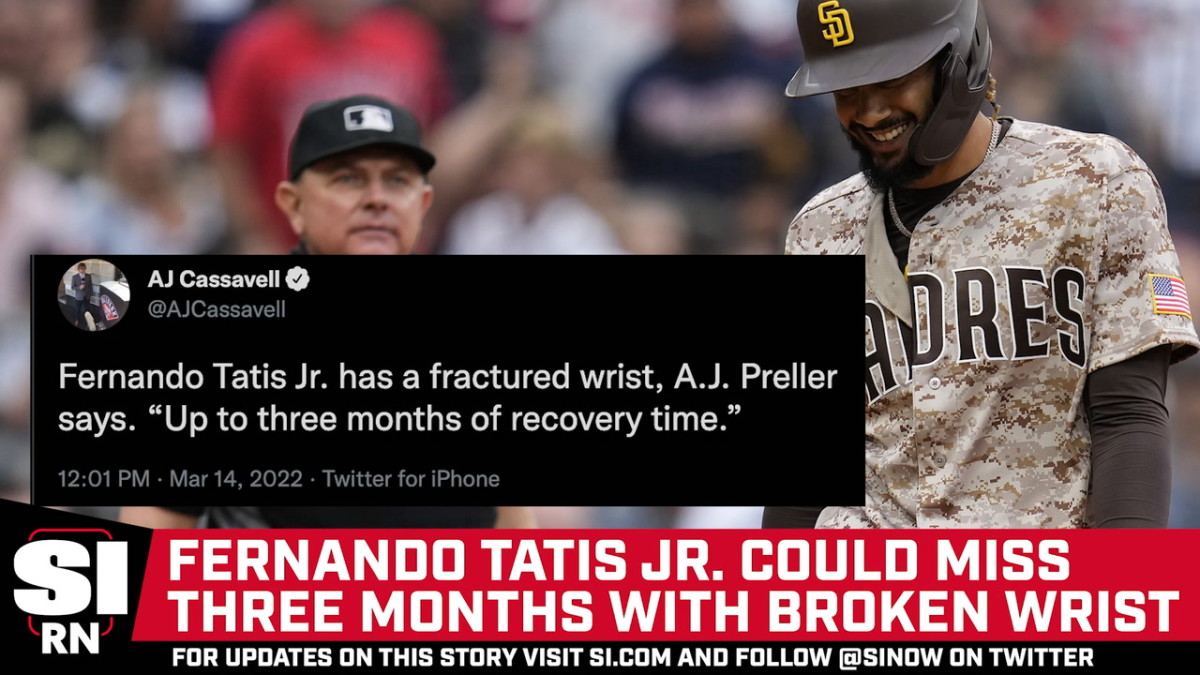 Padres' Fernando Tatis Jr.'s Wrist Injury Recovery Timeline Moved